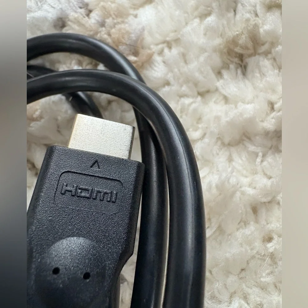 Black HDMI Cable